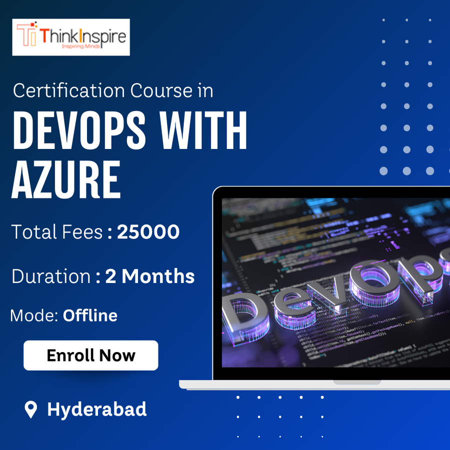 Certification Course in DevOps with Azure. at Thinkinspire IT , Hyderabad
